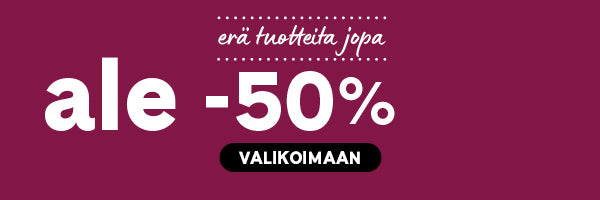 Talvialessa erä tuotteita jopa -50%, klikkaa ja katso valikoima!