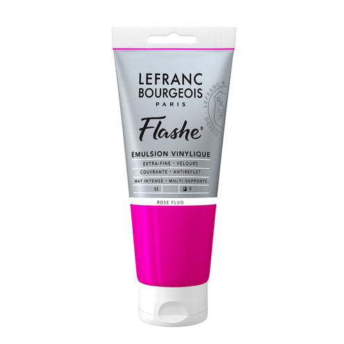 Akryyliväri 80ml matta 163 Flourescent Pink L&B Flashe Acrylic