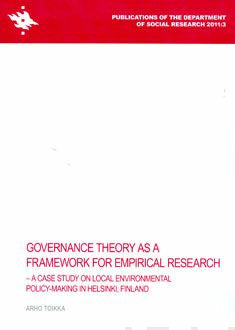 Governance Theory as a Framework for Empirical Research