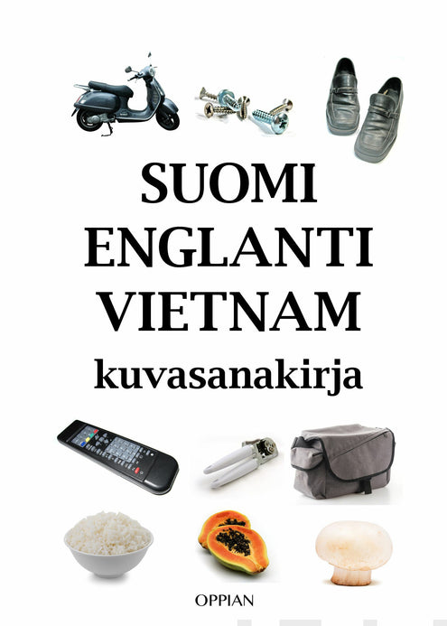 Suomi-englanti-vietnam kuvasanakirja