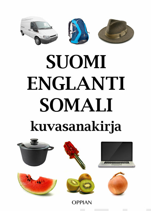 Suomi-englanti-somali kuvasanakirja