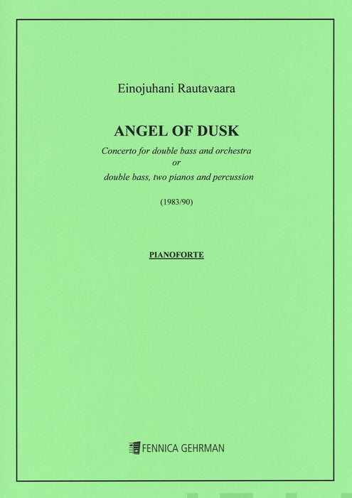 Angel of Dusk, reduction for piano