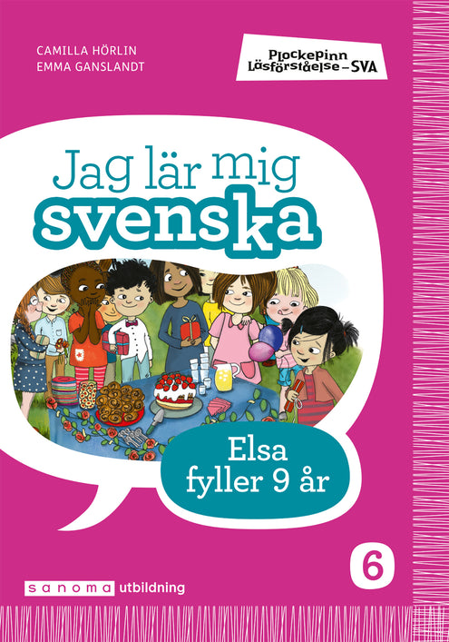 Plockepinn - Jag lär mig svenska Elsa fyller år