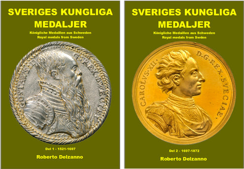 Sveriges kungliga medaljer Gustav Vasa-Karl XV