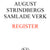 August Strindbergs samlade verk : register