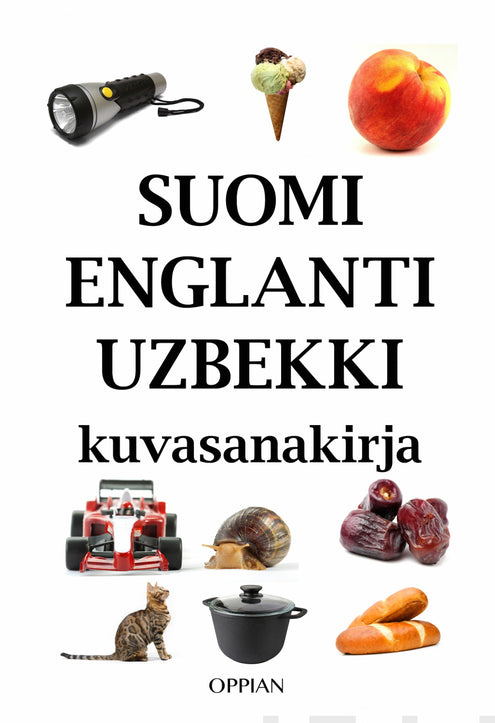 Suomi-englanti-uzbekki kuvasanakirja