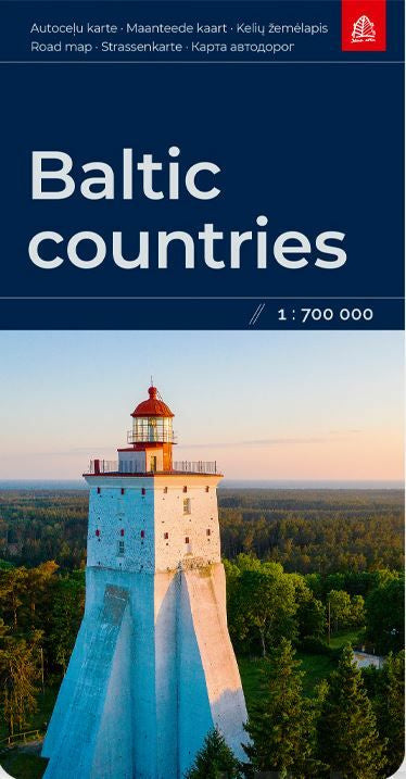Baltic Countries / Baltia tiekartta 1:700 000