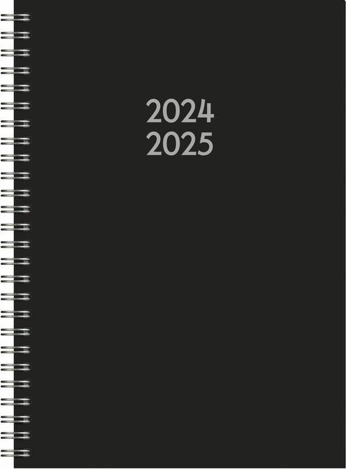 Basic Study A5 2024-2025 musta SKK (lukuvuosikalenteri)