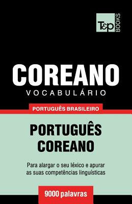 Vocabulário Português Brasileiro-Coreano - 9000 palavras
