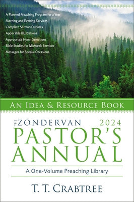 Zondervan 2024 Pastor's Annual: An Idea and Resource Book, The