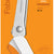 Harkkosakset siksak 23 cm Softgrip Fiskars