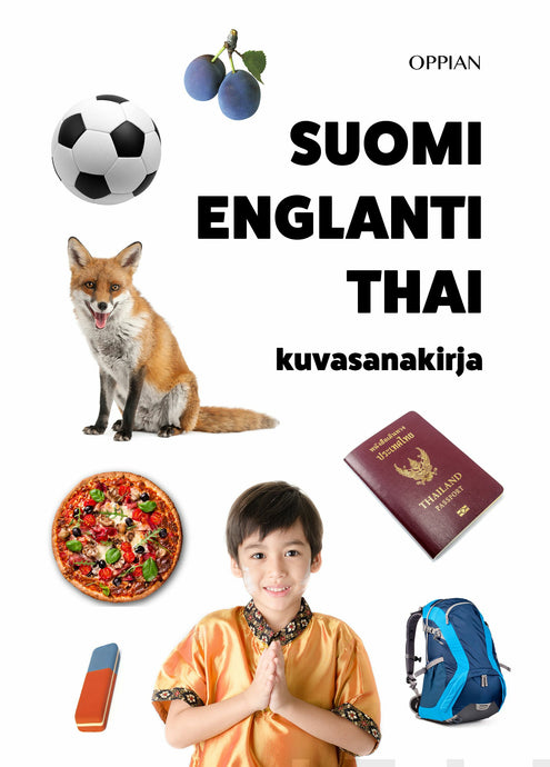 Suomi-englanti-thai kuvasanakirja