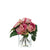 Ruusukimppu roosa 16cm Vase