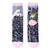 Naisten sukat Muumipeikko violetti-vaaleanpunainen NordicBuddies