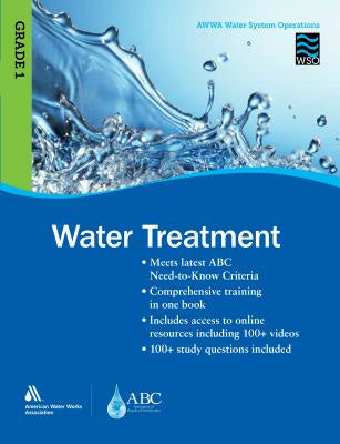 Water Treatment Grade 1 Wso: Awwa Water System Operations Wso