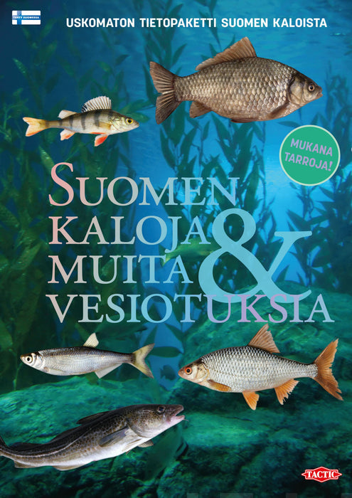 Suomen kaloja ja muita vesiotuksia väritystarrakirja