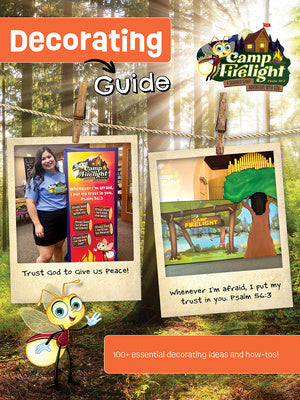 Vacation Bible School (Vbs) 2024 Camp Firelight Decorating Guide: A Summer Camp Adventure with God